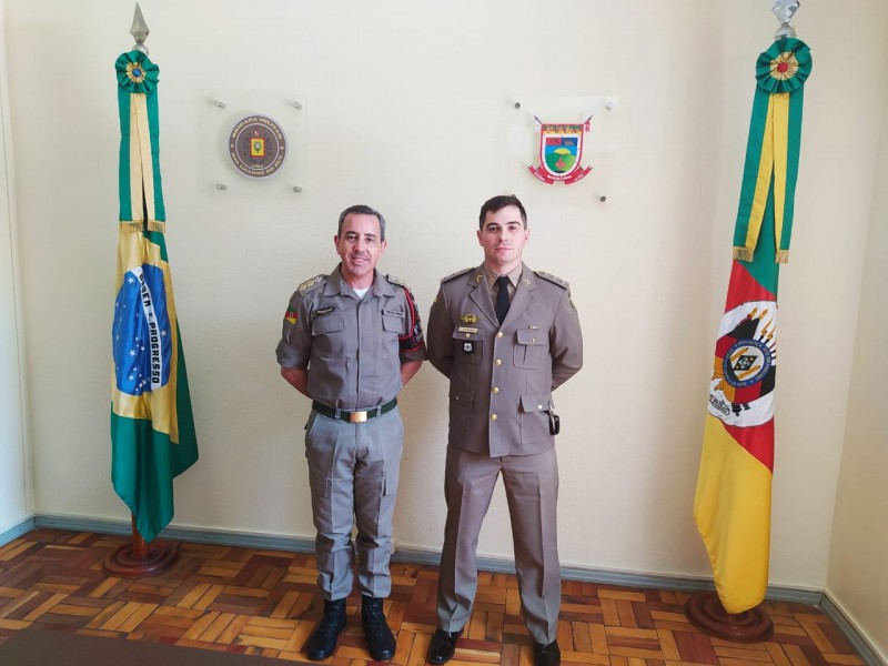 apresentação de oficial