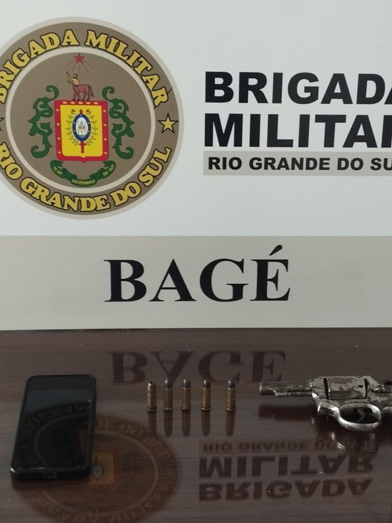 Apreens&atilde;o de arma de fogo