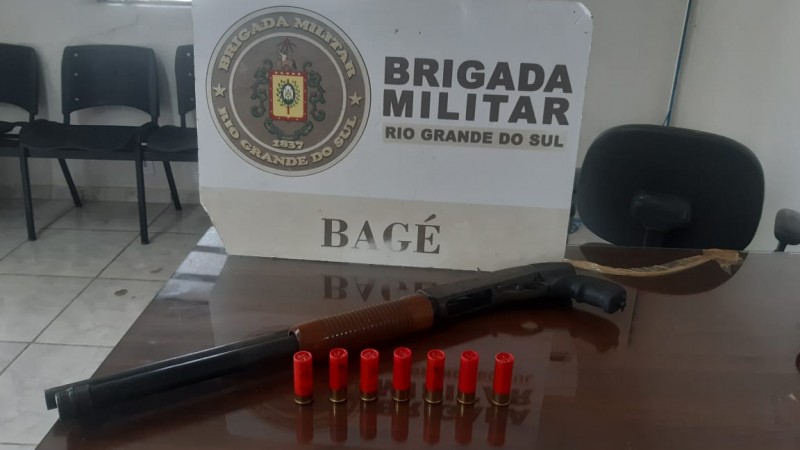 Apreens&atilde;o de arma em Bag&eacute;