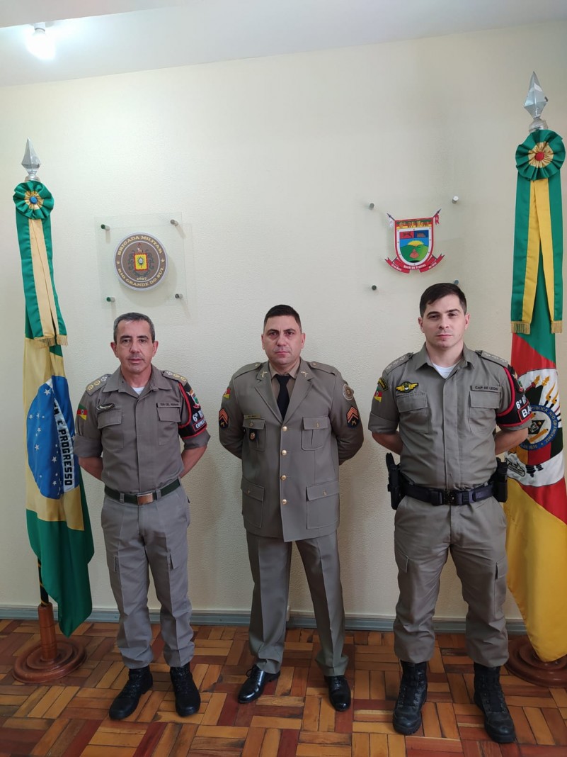 Brigada Militar recebe novo Sargento em Bag&eacute;