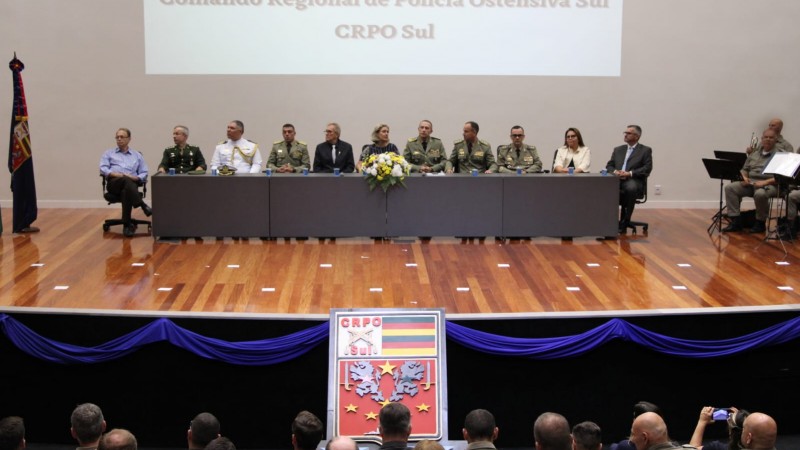 PASSAGEM DE COMANDO DO CRPO SUL