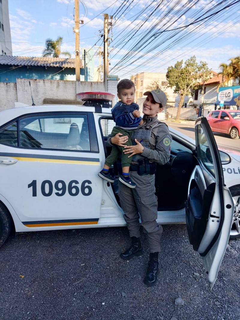 Lucca e Soldado Rocha, em 2023