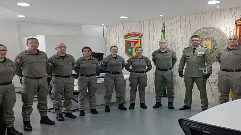 Apresentação de novo Oficial DA Tcel Cleber