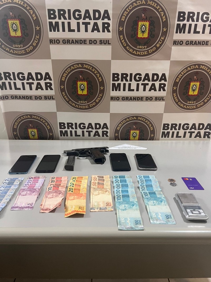 Prisão por roubo em Parobé