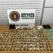 Drogas apreendidas em operação realizada pelo 25º BPM