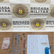 Drogas apreendidas em operação realizada pelo 25º BPM