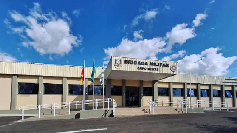 Fachada da sede do Comando Regional de Polícia Ostensiva do Norte