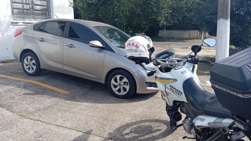 Veículo recuperado pela BM