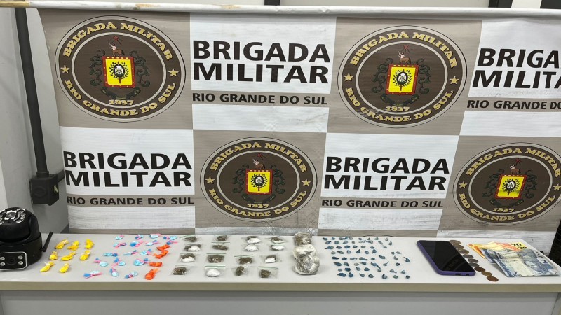 Pris&atilde;o em Novo Hmaburgo por tr&aacute;fico de drogas 