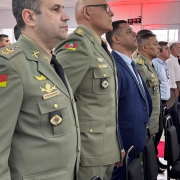 Comando da Brigada Militar em celebração de 185 anos da TAURUS 1