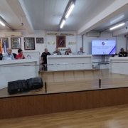 bancada de reunião