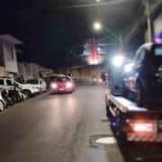 Na imagem veículo recolhido durante operação força total