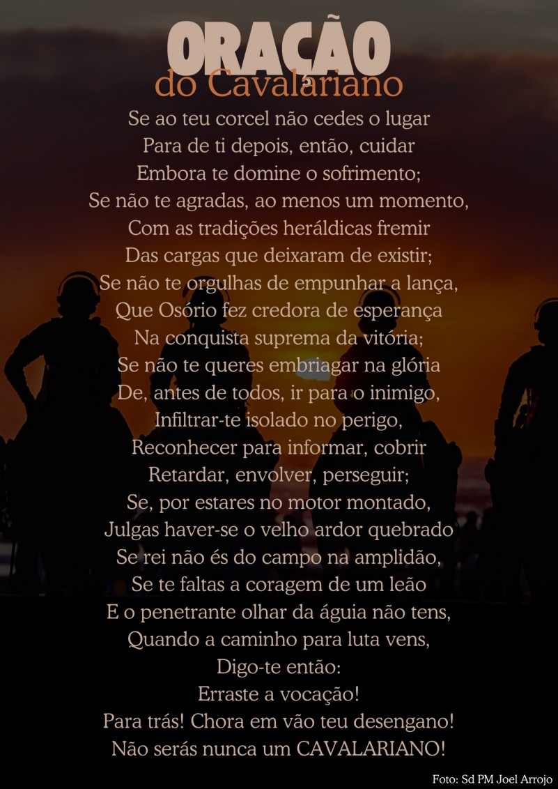Oração do Cavalariano