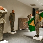 Momento da passagem de função de Corregedor-Geral da BM.