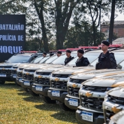 Entrega de viaturas à Brigada Militar