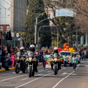 Motos do CRBM também estavam presentes no desfile