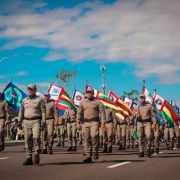 Departamento de Ensino no desfile 7 de Setembro