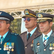 Comandante-Geral com demais comandantes das forças armadas