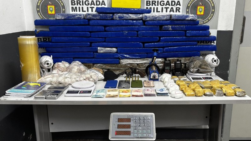 Drogas são apreendidas em Caxias do Sul