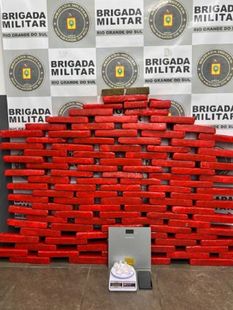 Drogas apreendidas em Caxias do Sul