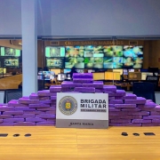 Drogas apreendidas em Santa Maria