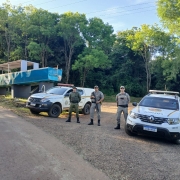 Policiais atuando nas Operações Simultâneas Brasil, Argentina e Uruguai - Operação Fronteiras e Divisas Seguras