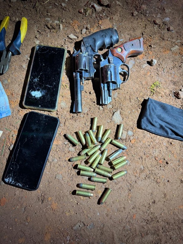 Material apreendido em Caxias do Sul