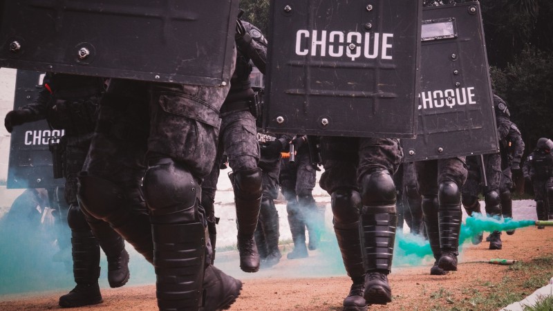 A&ccedil;&atilde;o do 4&ordm; Batalh&atilde;o de Pol&iacute;cia de Choque