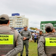 Brigada Militar participa de ação integrada de prestação de serviços da Operação Verão no Litoral Sul
