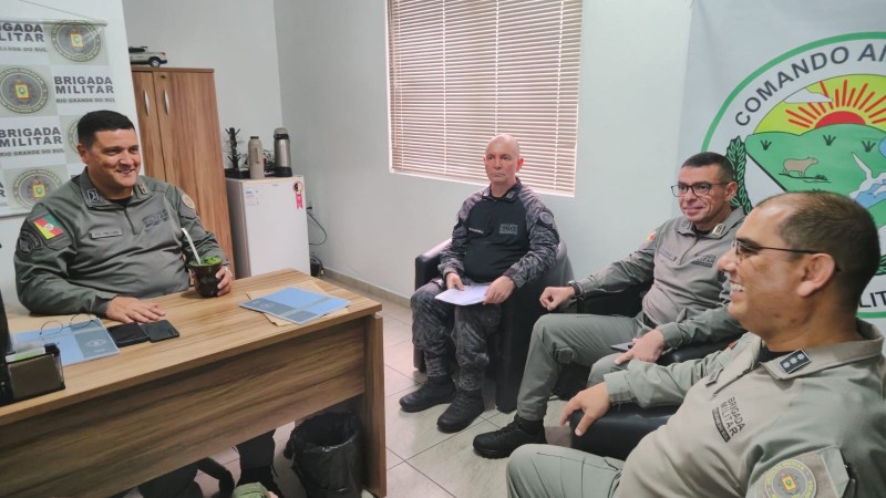 Novo Comando-Geral da Brigada Militar d&aacute; in&iacute;cio ao processo de alinhamento institucional