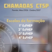 Cronograma de chamadas do CTSP