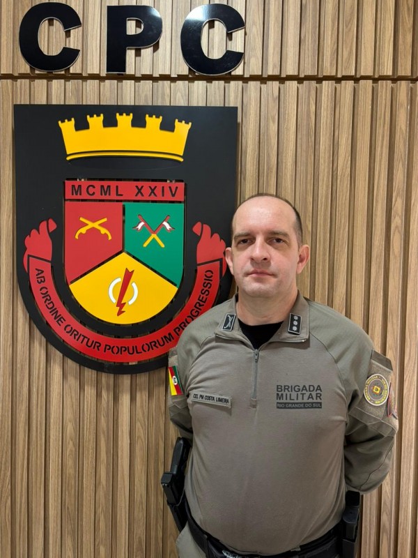 Cel PM Marcio Luiz da Costa Limeira   Cmt CPC