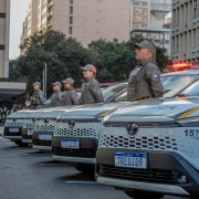 S&atilde;o 34 novas viaturas entregues, sendo delas 3 motorhomes equipados com infraestrutura de apoio