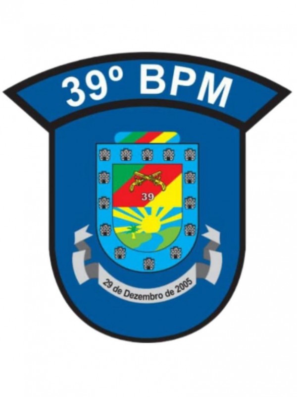 Brasão do 39º Batalhão de Polícia Militar