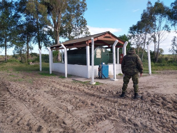 PM fiscaliza equipamentos agrícolas. 